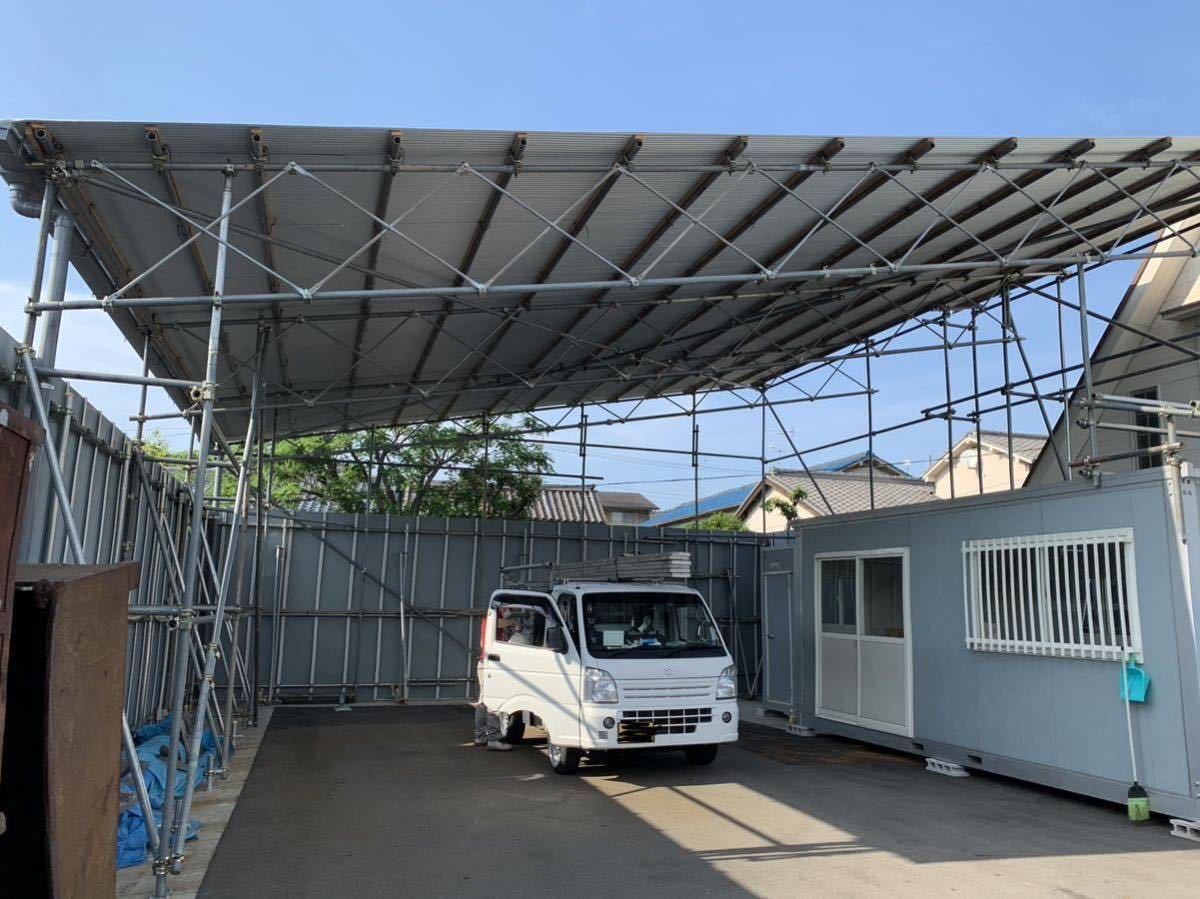 単管パイプ 小屋 カーポート 屋根 波板 トタン 駐車場 テント 単管パイプ 小屋 カーポート 屋根 波板 トタン 駐車場 テント