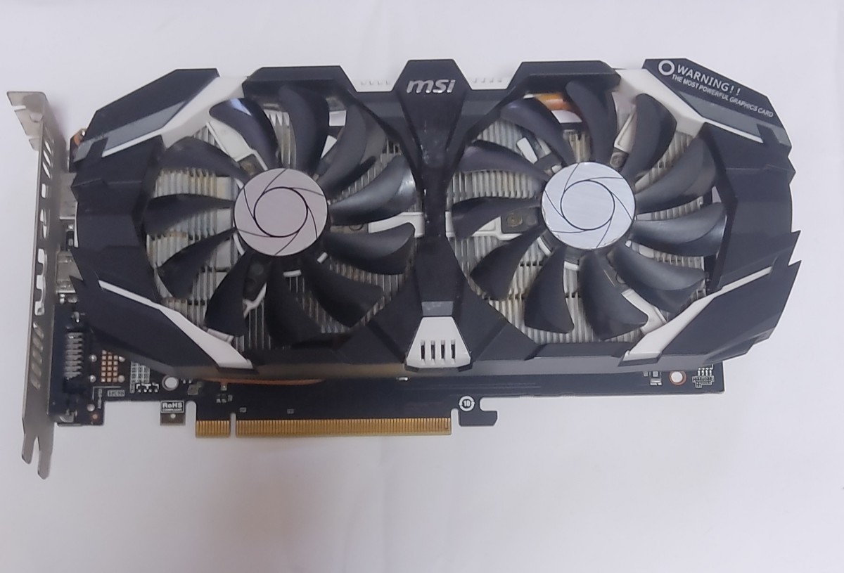 クラシック msi GeForce GTX1060 GAMEING 6GB グラフィックボード