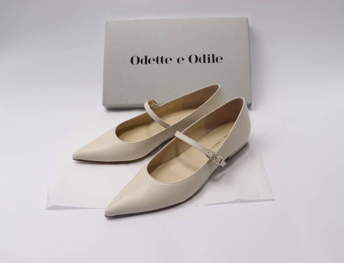 定価19,800円 新品 Odette e Odile ワンストラップ フラット25 オデット エ オディール 靴 パンプス