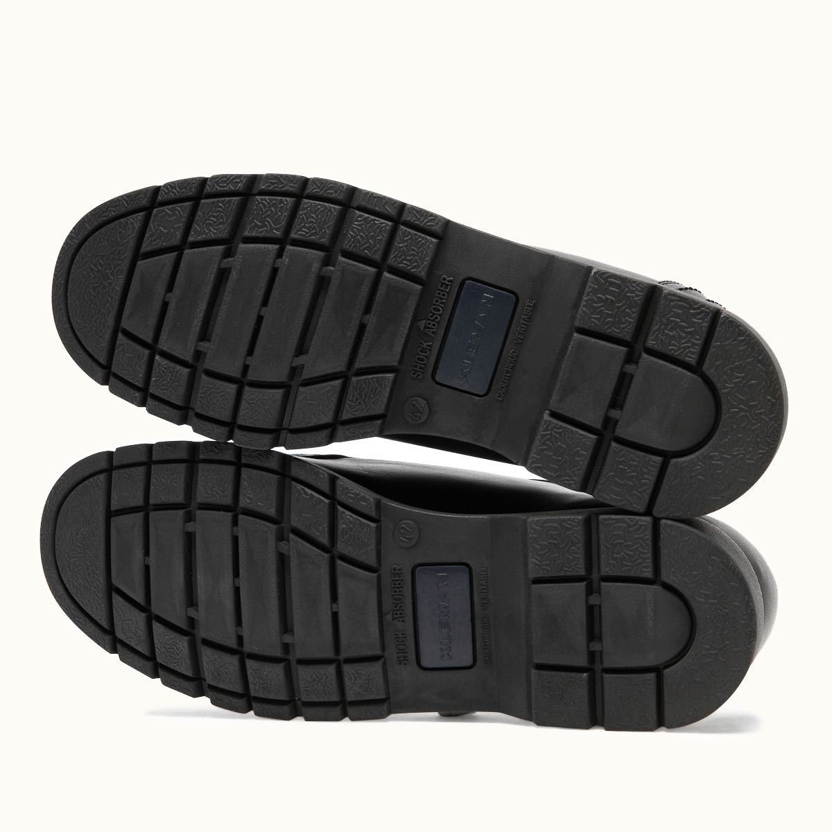 KLEMANkre man PADRORpa gong -padore moccasin black men's men's shoes 39