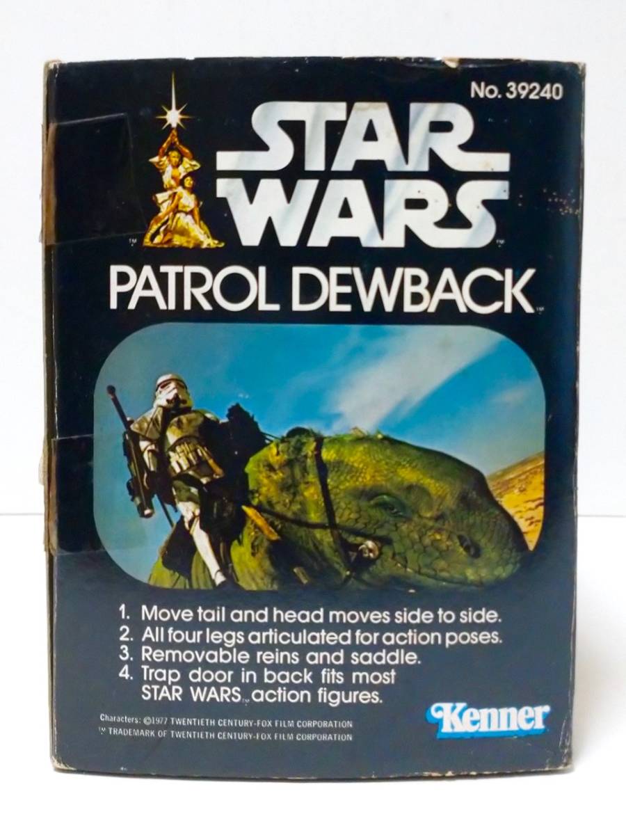 保存状態最高 1978年 初版 Old Kenner STAR WARS スターウォーズ アクションフィギュア用 パトロール・デューバック オールドケナー ソフビ_画像5