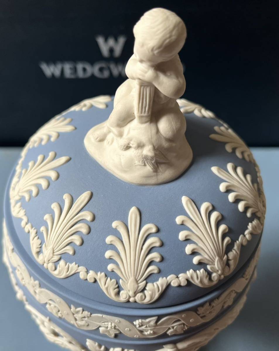 ウェッジウッド　WEDGEWOOD ジャスパー　フラワーベース　壺　No.2_画像5