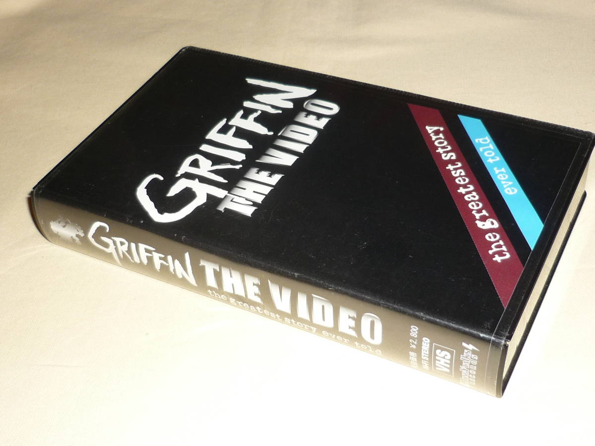 GRIFFIN / THE VIDEO ～ 歌詞カード付・VHS ビデオ_画像1
