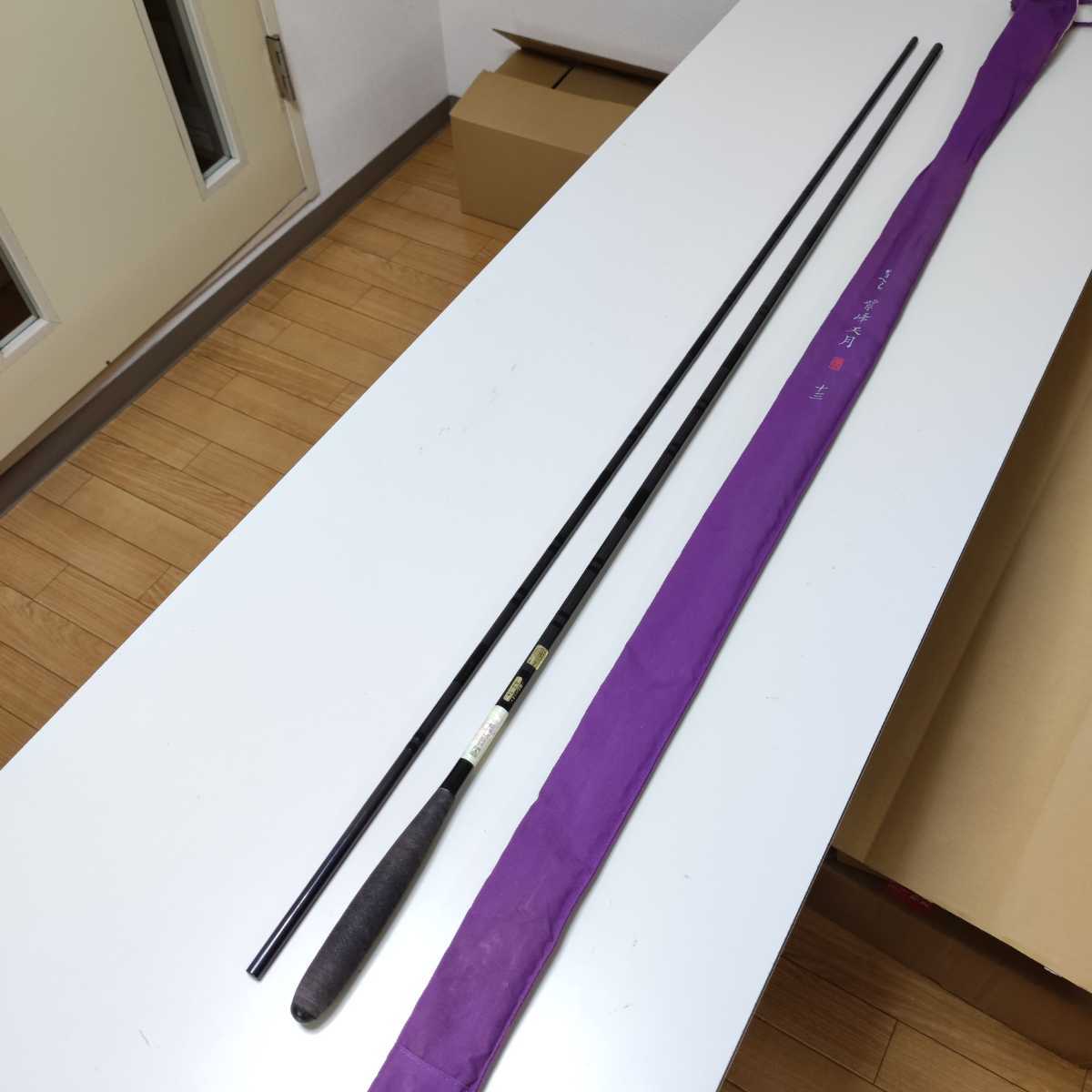 がまへら 紫峰天月 13尺 がまかつ(ヘラブナ竿)|売買された