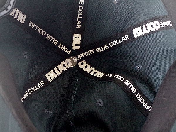 美品!! BLUCO FULL PANEL CAP -stamp patch- ネイビー ワークパンツ同素材_画像8