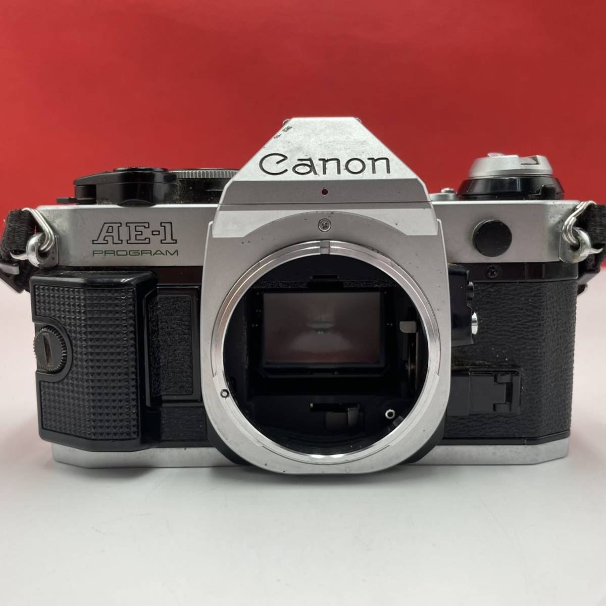 ☆A Canon AE-1 PROGRAM シルバー ボディ 一眼レフカメラ フィルム