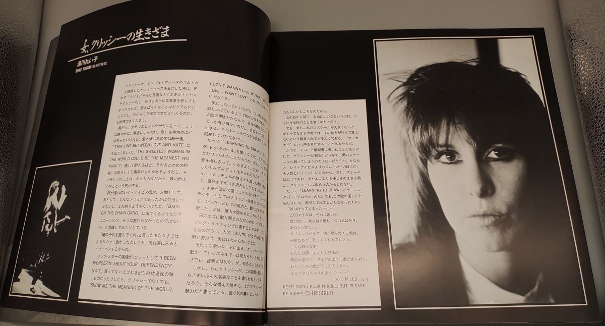 『The Pretenders(プリテンダーズ) 不揃2冊セット』/1982年・1984年/ジャパンツアー/パンフレット/Y9361/26-00-1Aの画像4