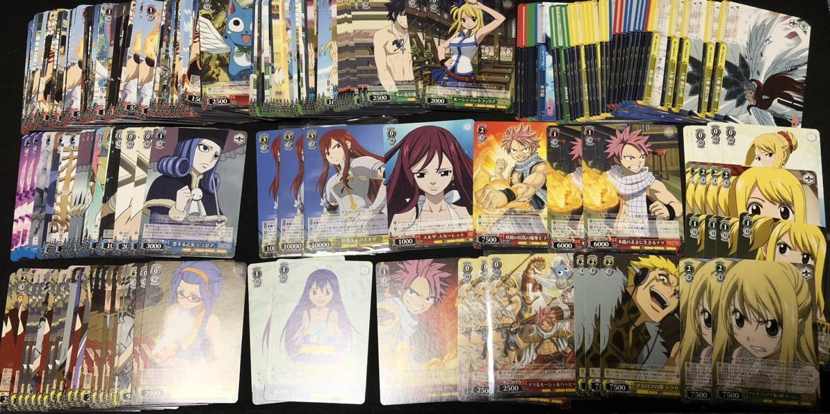 ヴァイスシュヴァルツ WS フェアリーテール FAIRY TAIL まとめ売り