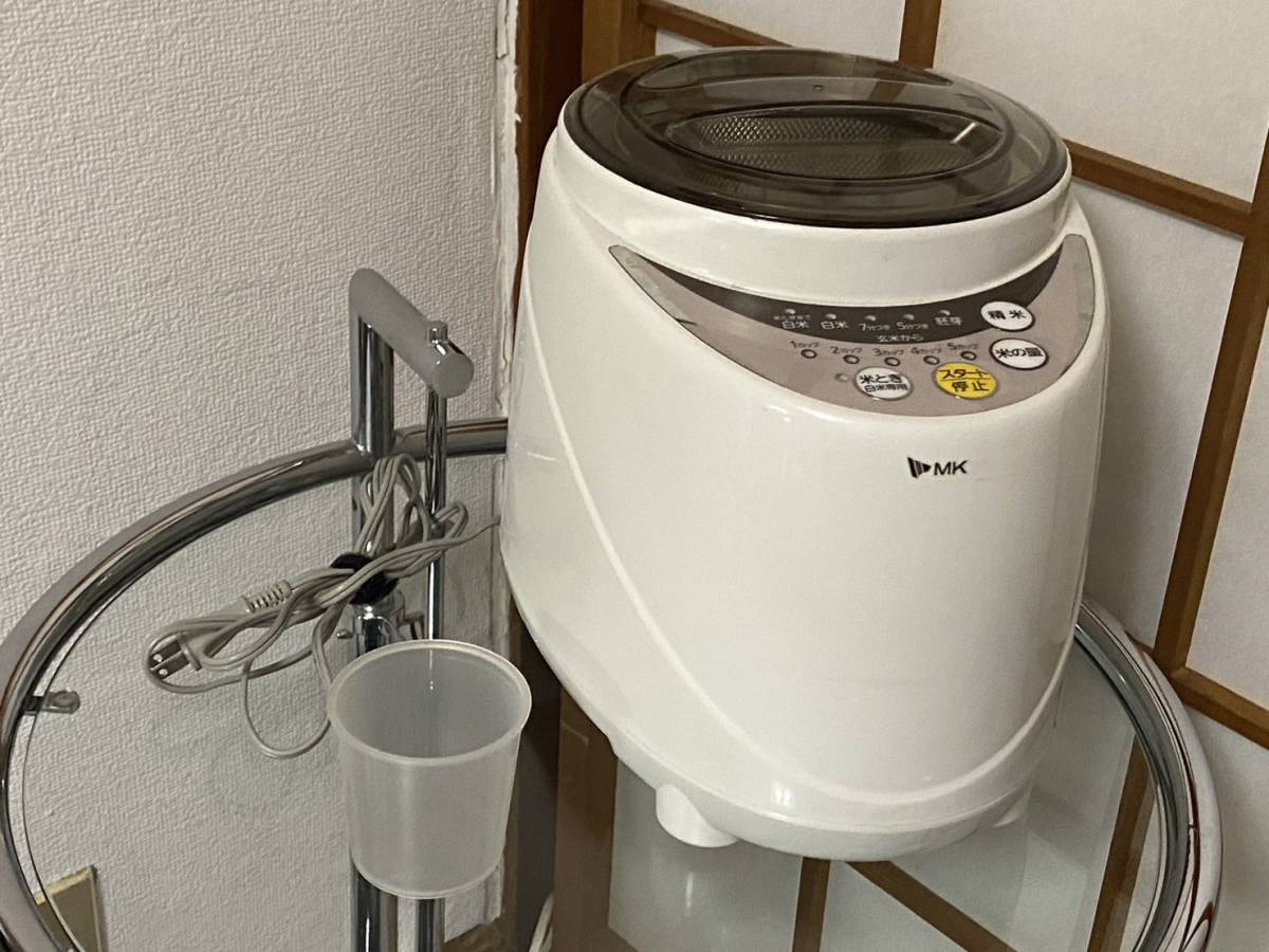 55%以上節約 (中古品)ZOJIRUSHI 家庭用マイコン無洗米精米機 クール