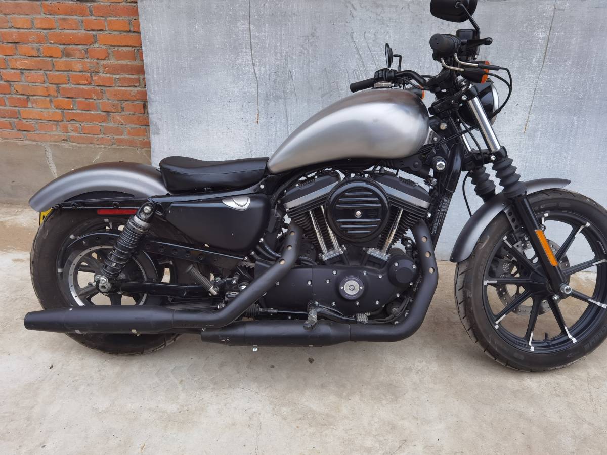 １０６番　２０L　ハーレー Harley　 ２００６－２０２２y sportster スポーツスター　ストレッチタンク　大容量 　FI仕様　タンク製作工房