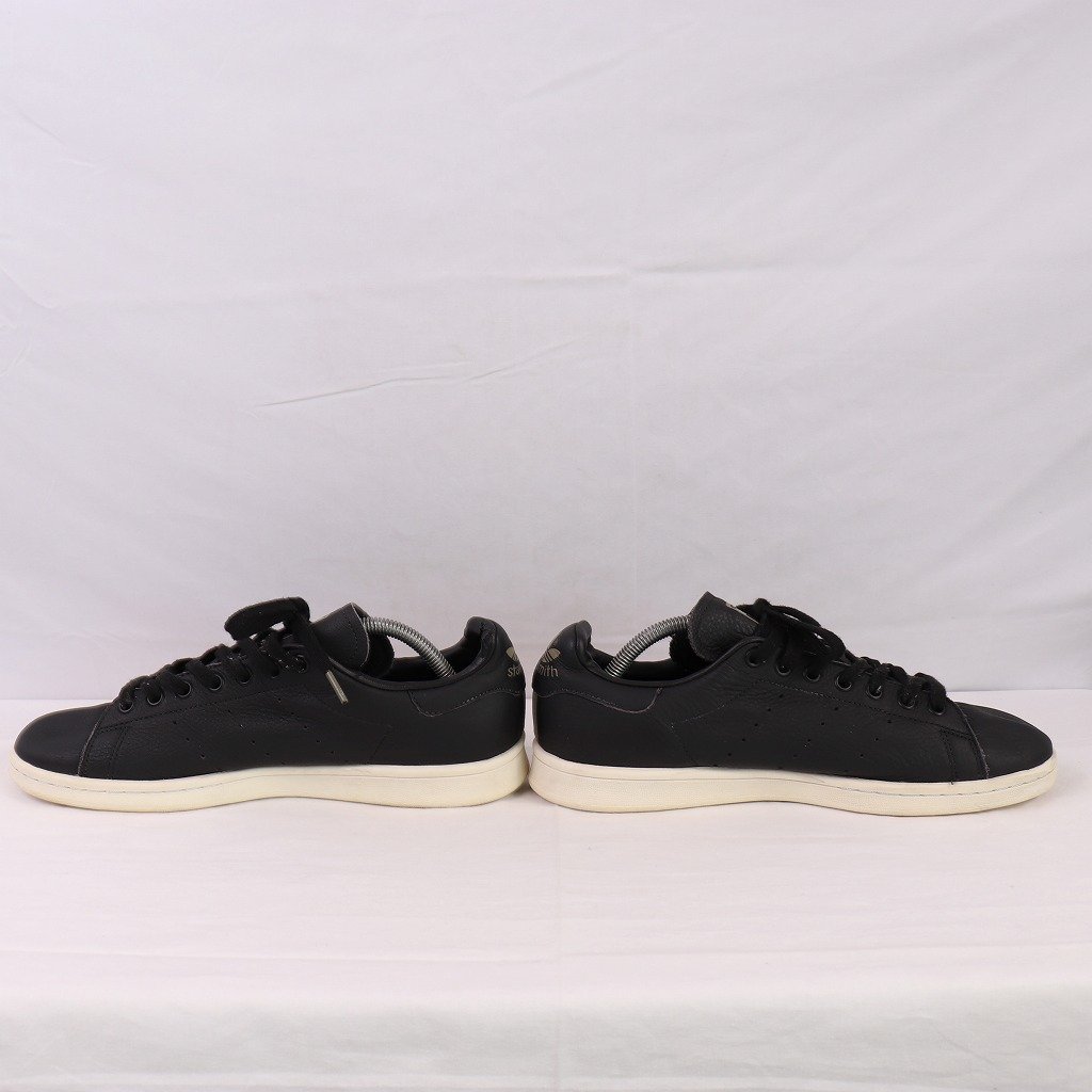 STANSMITH 27.5cm/adidas Stansmith Adidas спортивные туфли чёрный черный белый б/у б/у одежда мужской ad4505