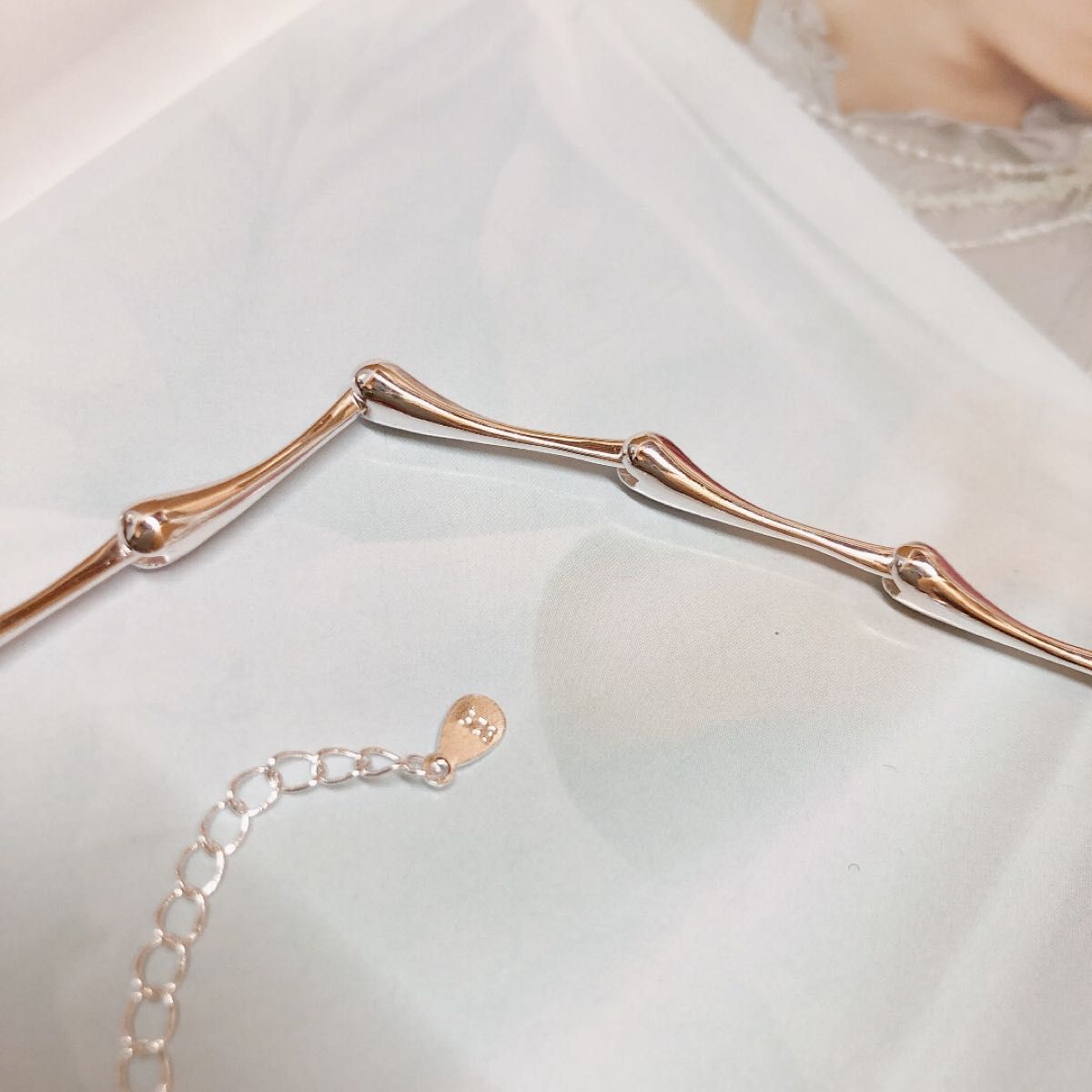 【新品】chain necklace / silver