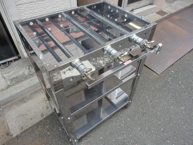 即落札 新品未使用 LPG用 600×450 卓上 鉄板焼きグリドル 架台 即落札 新品未使用 LPG用 600×450 卓上 鉄板焼きグリドル 架台