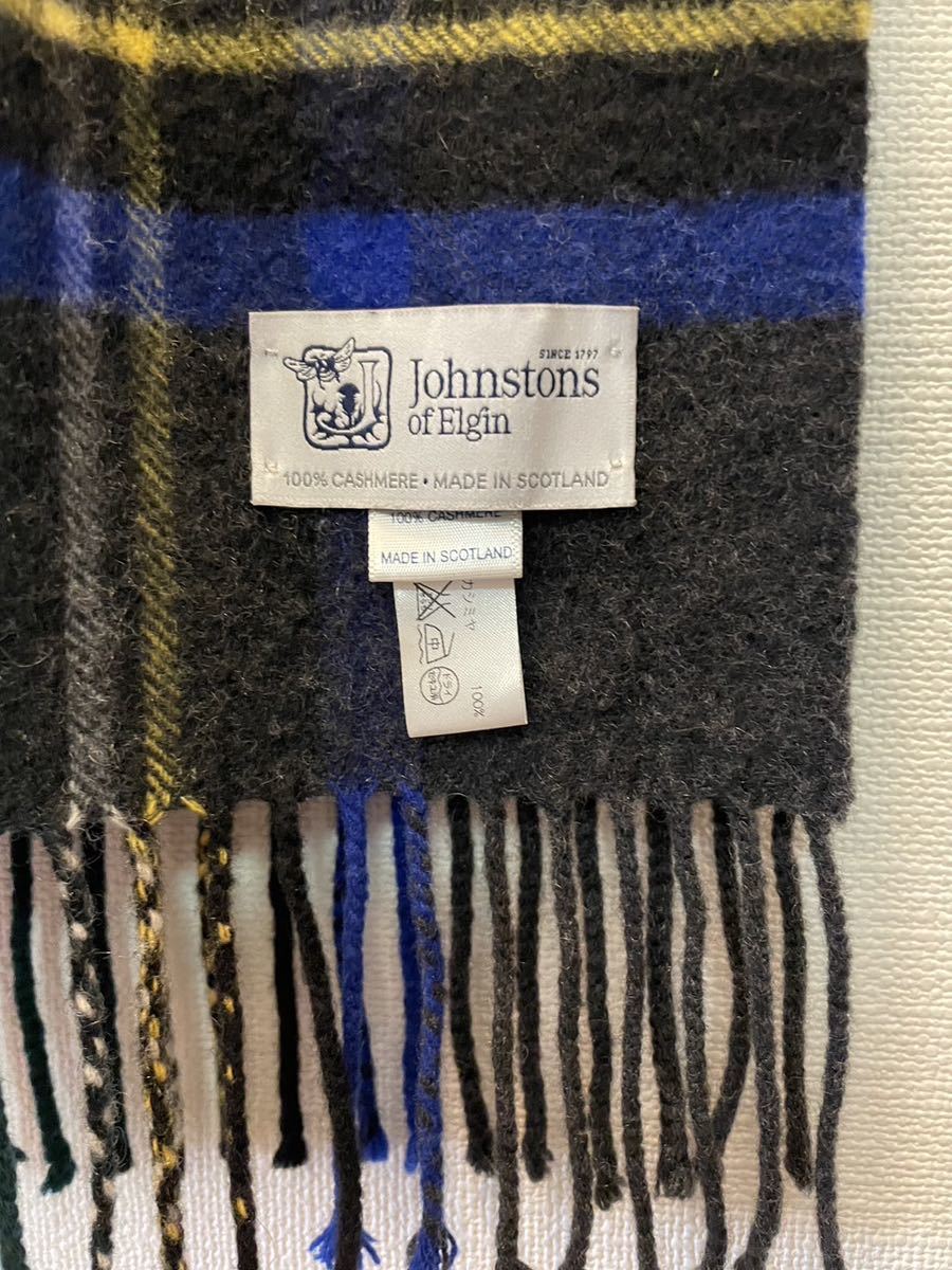 好きに Elgin of Johnstons ジョンストンズ エルガン カシミア大判
