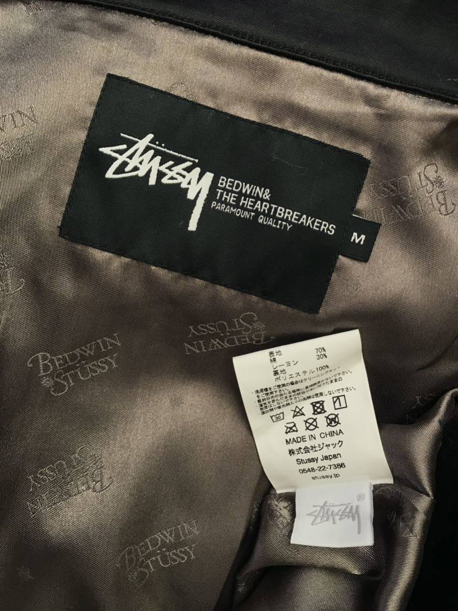 レア 限定 Stussy x Bedwin コラボ ガレージ ジャケット / ベドウィン