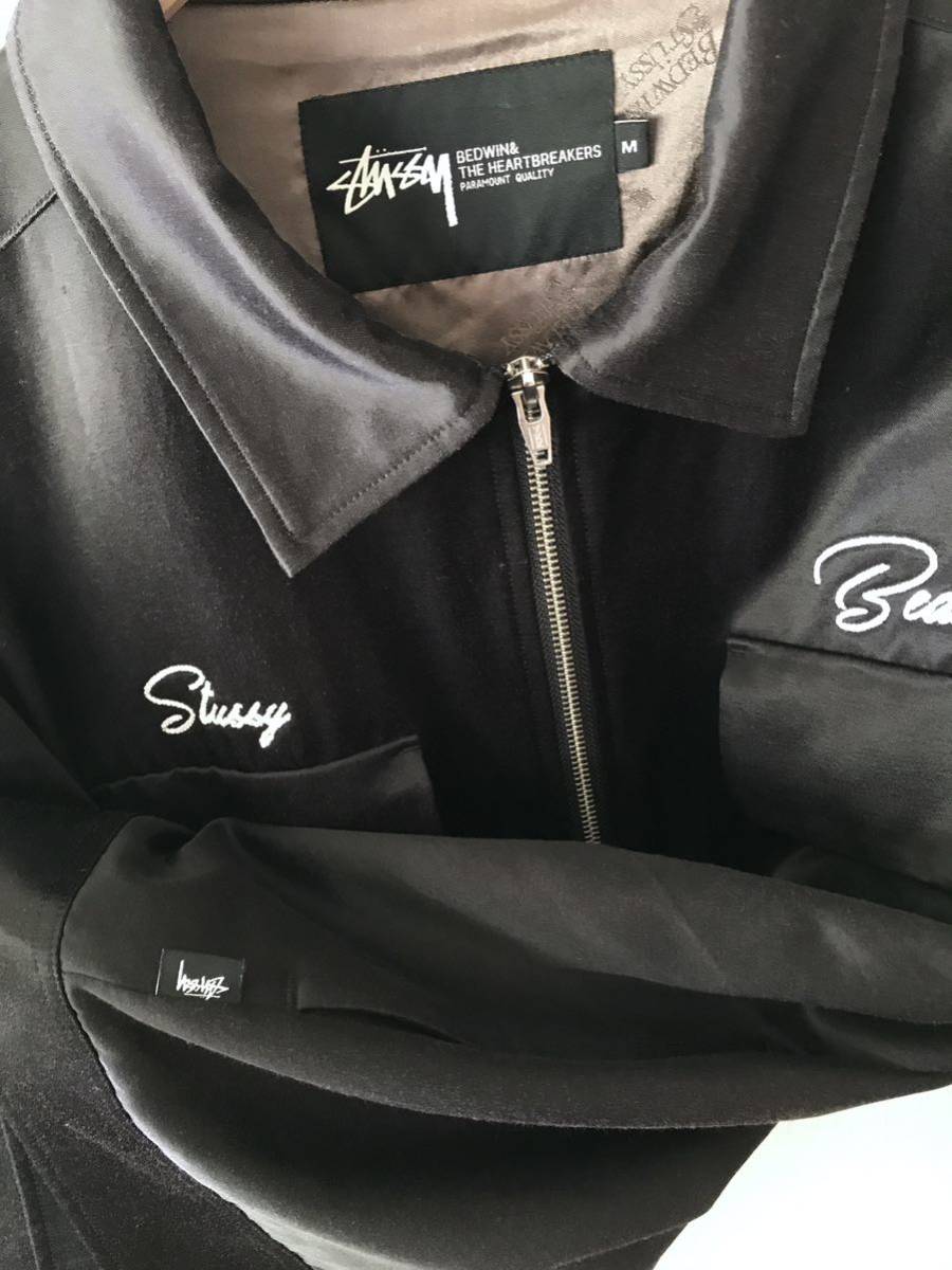 レア 限定 Stussy x Bedwin コラボ ガレージ JKT ベドウィン-