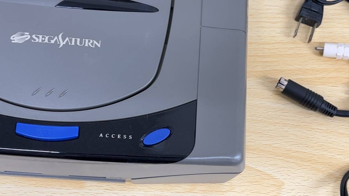 2816 SEGASATURN セガサターン HST-0004 本体 箱、付属付き 通電確認