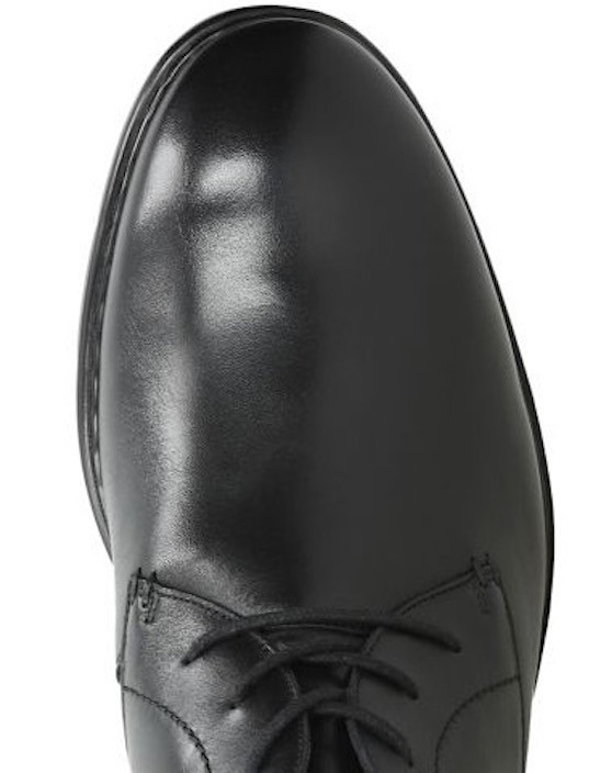 CLARKS 25.5cm チャッカ ブーツ ブラック 黒 アンクル レースアップ レザー 革 ビジネス スーツ フォーマル スニーカー ローファー Z135_画像9