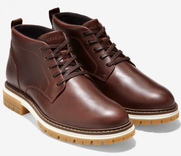 高質で安価 Cole Haan 29.5cm チャッカ ブラウン ブーツ Grand OS