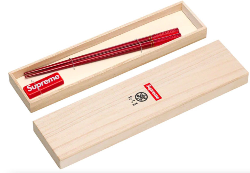 【国内正規新品】23FW Supreme 箸 おわん セット　Chopstick Set Red 　Zoni Glitter Bowl_画像2