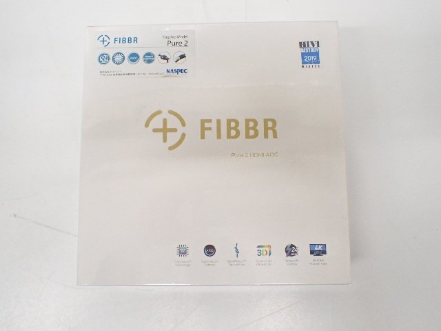 即納&大特価】 光変換式4K対応HDMIケーブル フィバー FIBBR 【新品未