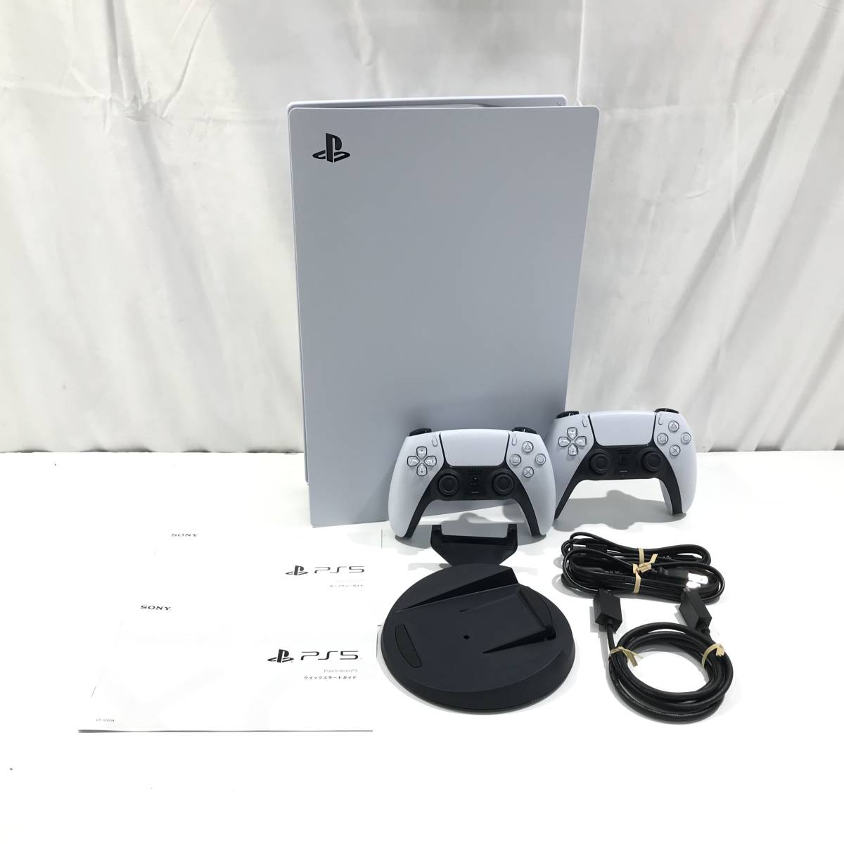 1円スタート 未使用品 PS5 CFIJ-10011 PlayStation5 DualSense ワイヤレスコントローラー ダブルパック  プレイステーション5 PS5 通常版 ④