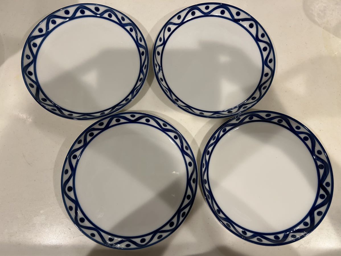 希少.正規品◇DANSK◇ダンスク◇ 20cmプレート 4枚セット カレー