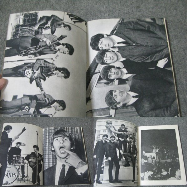 FSLe1965：楽譜「HITS OF THE BEATLES/ビートルズのヒット・パレード」巻頭:特写フォト(写真)/ギターコード付/東芝音楽芸能出版の画像5