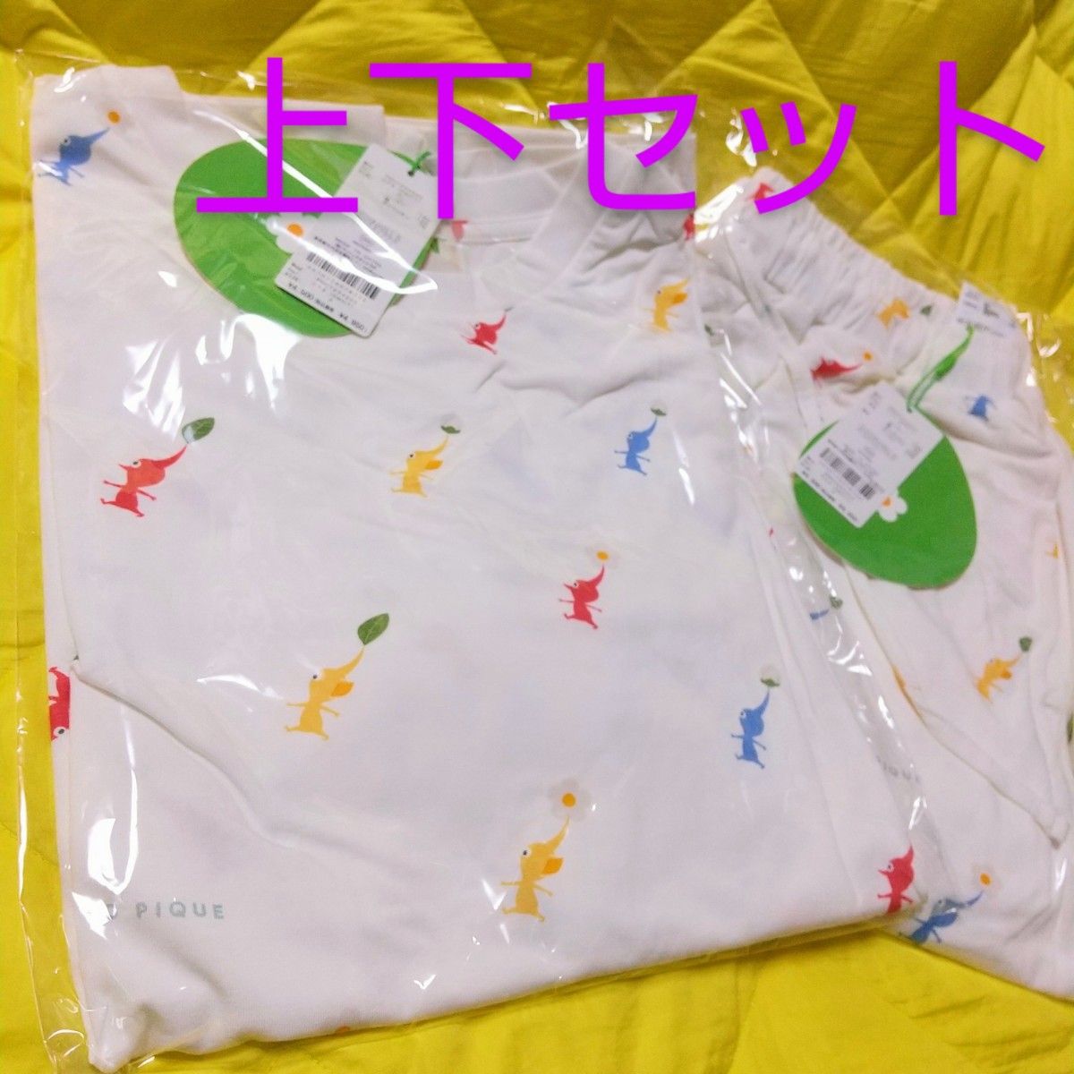 ジェラートピケ ピクミン Tシャツ ショートパンツセット① - 通販
