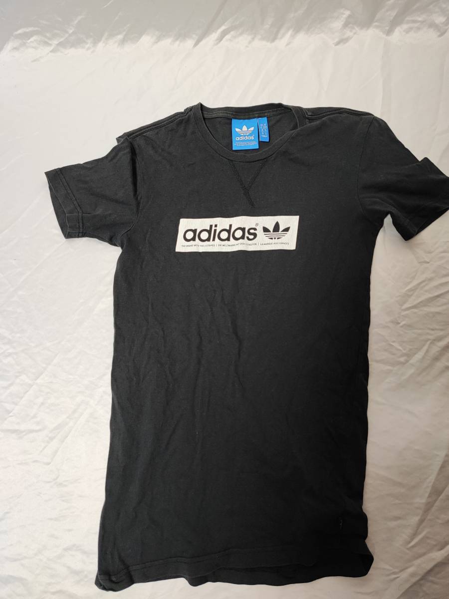 adidas Originals 半袖 Tシャツ ロング丈 レディース XS