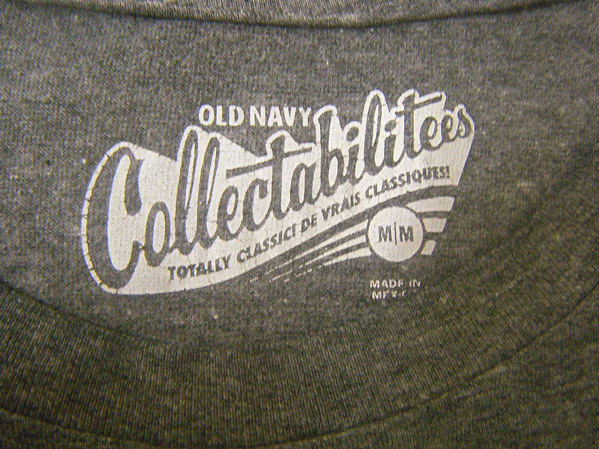 ☆管理NO.720☆サイズM 古着 OLD NAVY Collectabilitees ARMY STRONG ヴィンテージ Tシャツ グレー色系☆_画像5