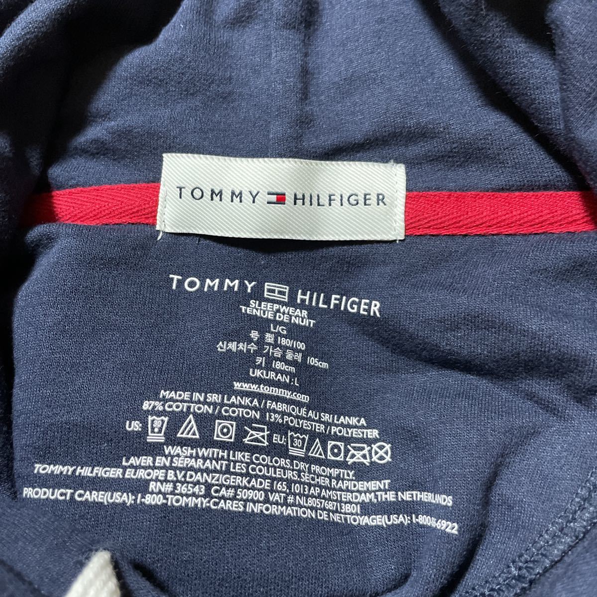 TOMMY HILFIGERスウェットパーカーLサイズ_画像3