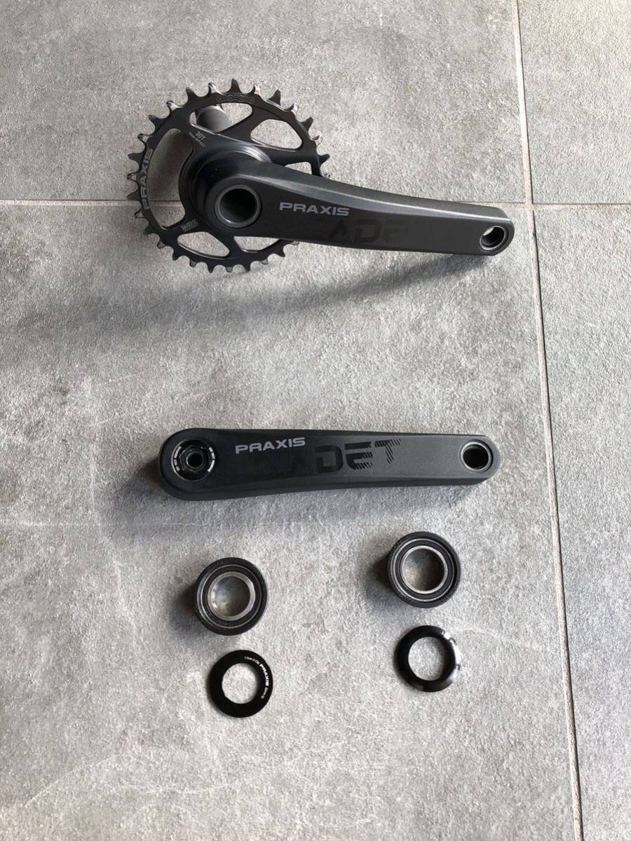 無料発送 CADET PRAXIS M24クランクセット170mm GxP SRAM BB90 30T