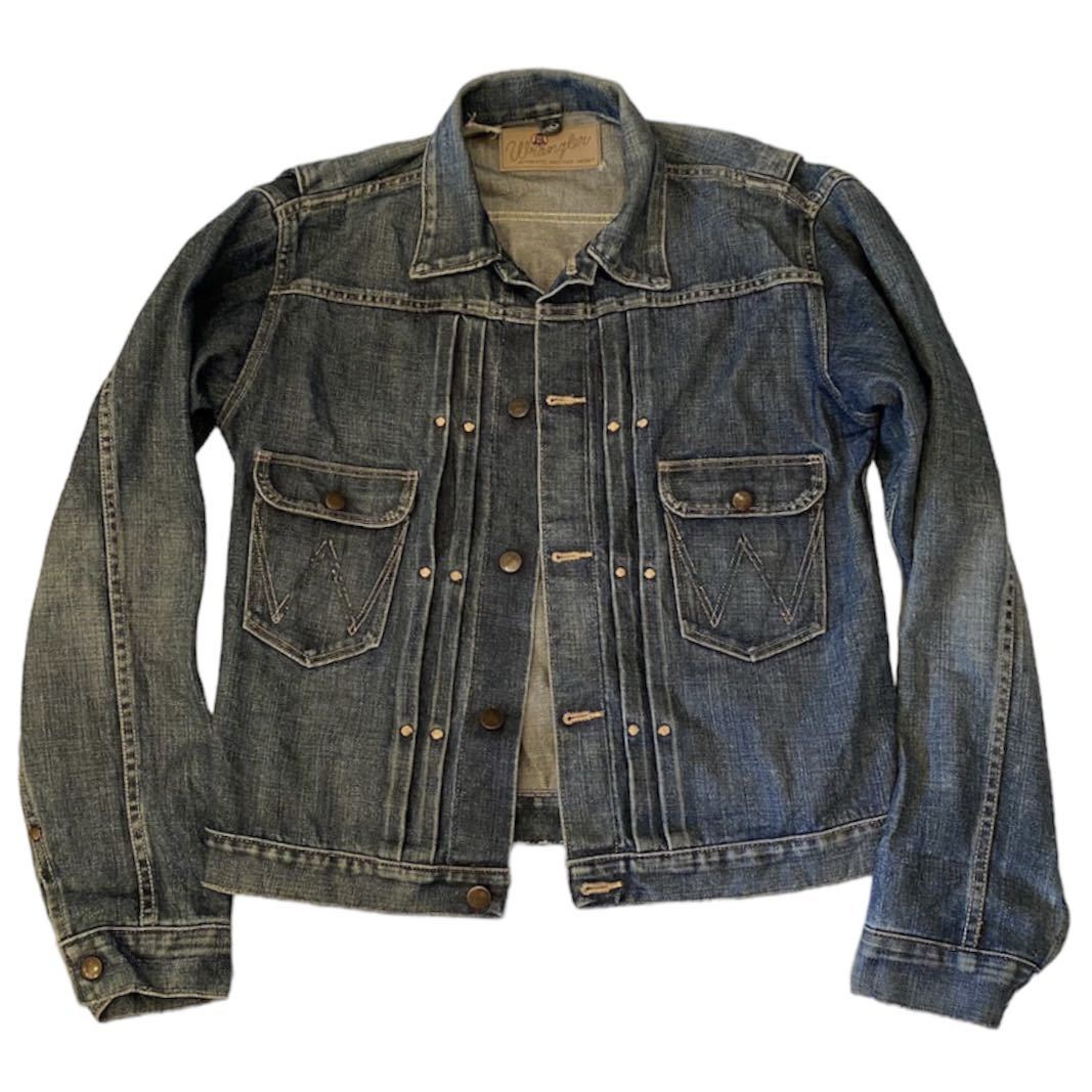 雰囲気最高 Wrangler ラングラー 111MJ デニムジャケット Gジャン