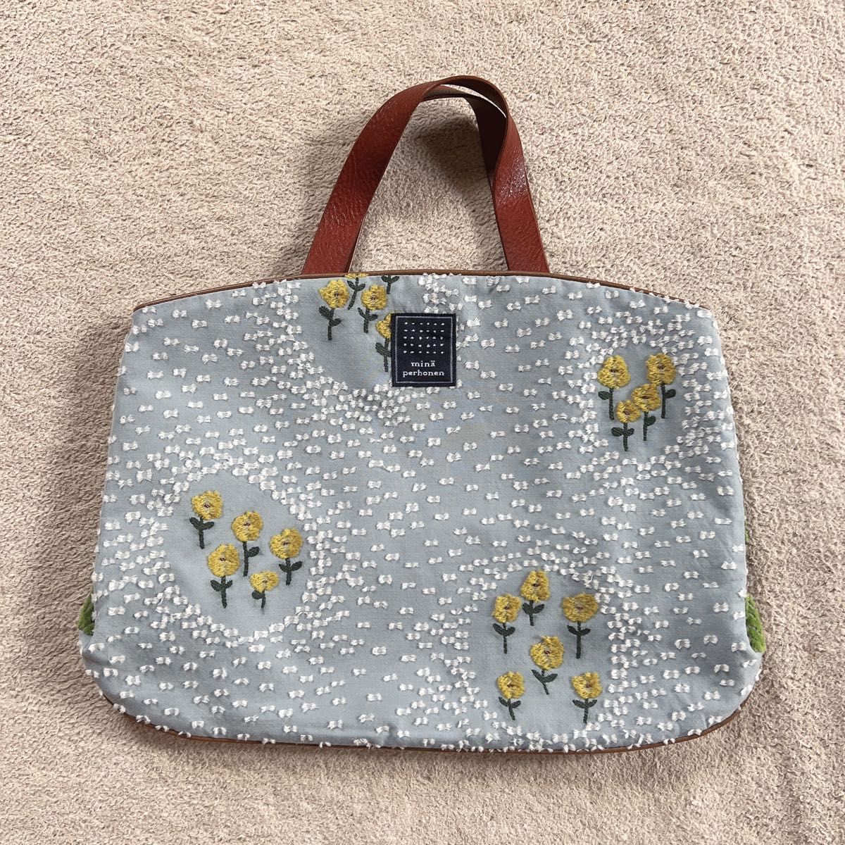 mina perhonen laiva bag ミナペルホネン ライババッグ トートバッグ