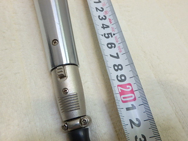 sy309y MMK-38 Microphone ダイナミックマイク 600Ω マイク カラオケ機器 中古 ⑫の画像5