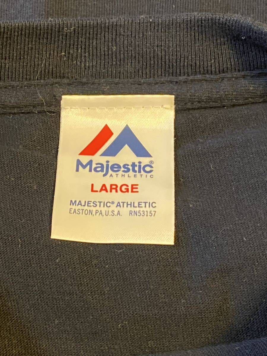 埼玉西武ライオンズ Majestic ロゴTシャツ Lサイズ マジェスティック_画像3