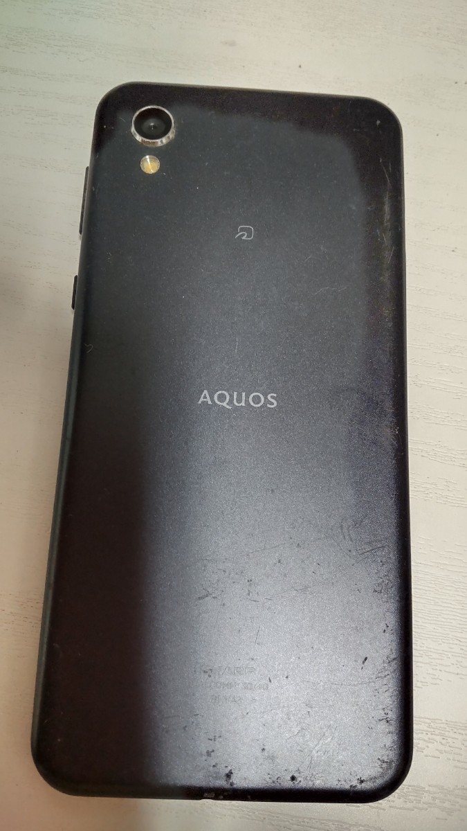 JS1005 au AQUOS sense2 SHV43 androidスマートフォン SHARP シャープ 動作未確認 現状品 JUNK 送料無料 _画像3