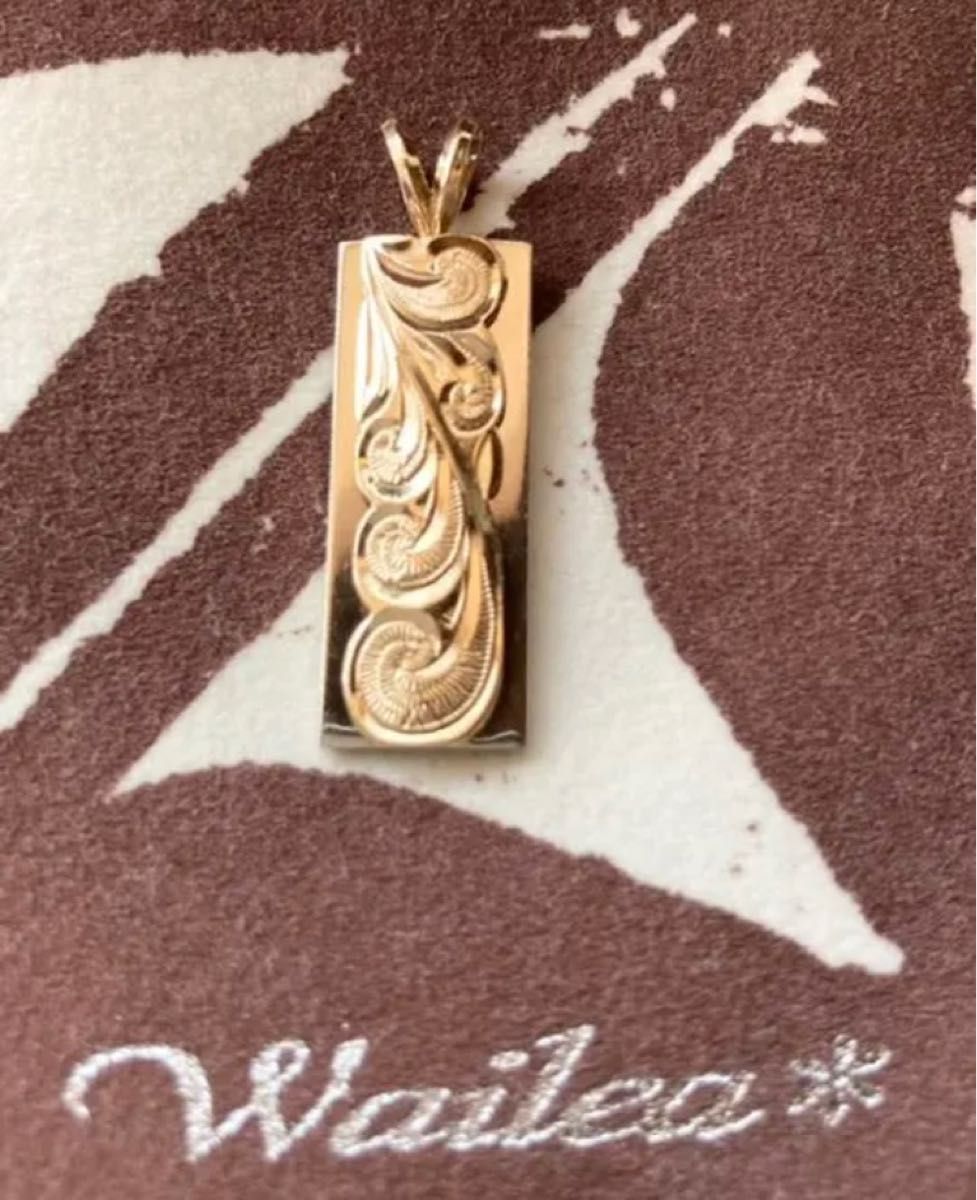 Wailea 14K ハワイアンジュエリー ペンダントトップ-