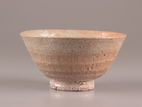 古美術 朝鮮古陶磁器 李朝 井戸 茶碗 仕覆 時代物 極上品 初だし品 C1472_画像5