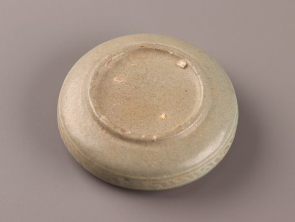 古美術 朝鮮古陶磁器 高麗青磁 白黒象嵌 香合 時代物 極上品 初だし品 C1583_画像10