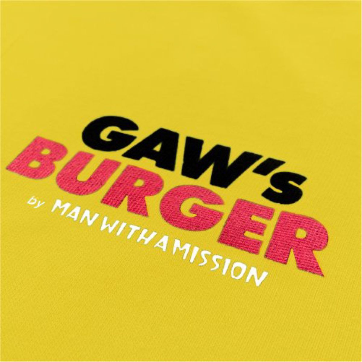 マンウィズアミッション　GAW's BURGER Tシャツ　新品未使用品