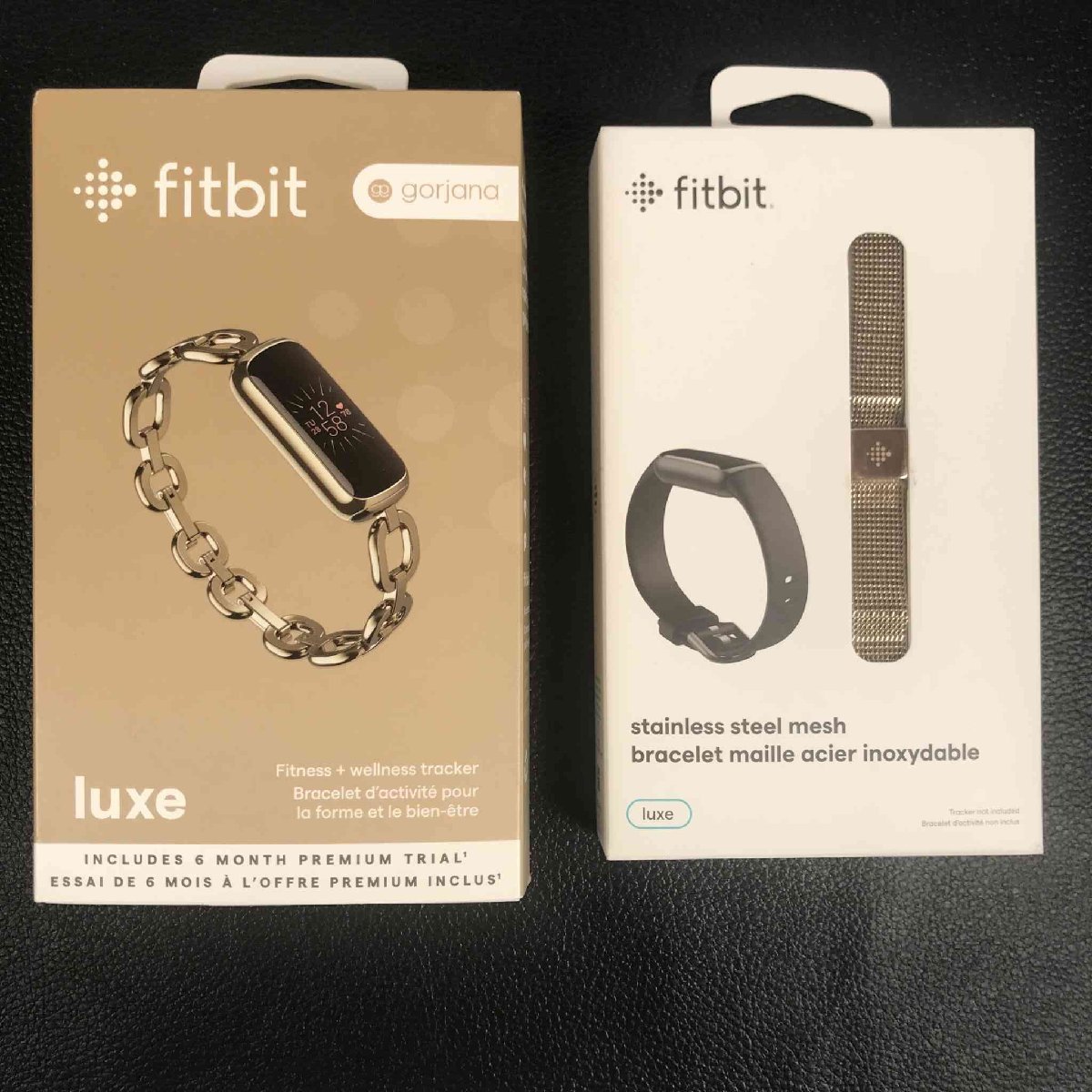 【超美品】Fitbit スマートウォッチとベルトセット/gorjana Luxe/FB422GLPK-FRCJK + 純正ステンレススチールメッシュベルト【送料無料】_画像2