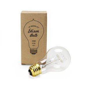 IZ46496S*Edison Bulb *A-Shape~ S 40W E26 освещение лампа подвесной светильник лампа retro Cafe . лампа филамент 