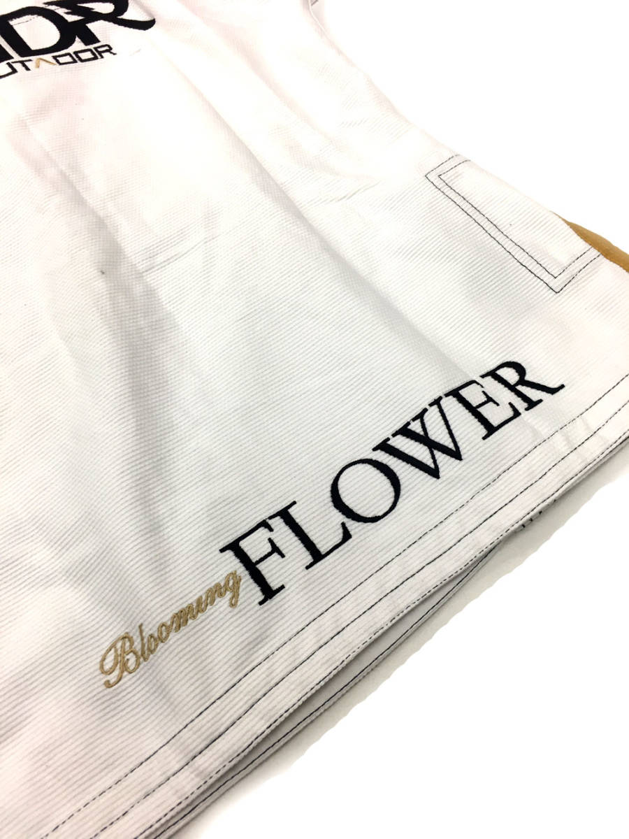 FLOWER LUTADOR JIU-JITSU GI 1910 白 ホワイト 柔術衣 ブラジリアン柔術 BLOOMING FLOWER 軽い 軽量_画像6