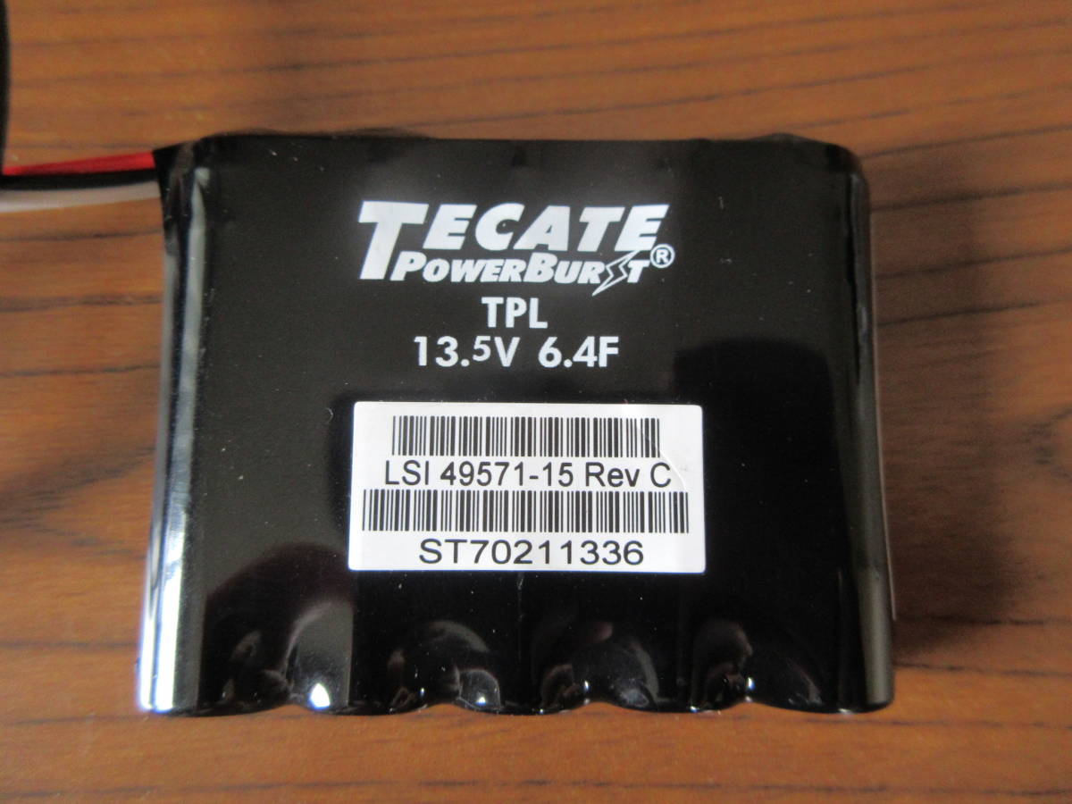 【中古】TECATE PowerBurst TPL 13.5V 6.4F LSI49571-15 スーパーキャパシタ_画像2