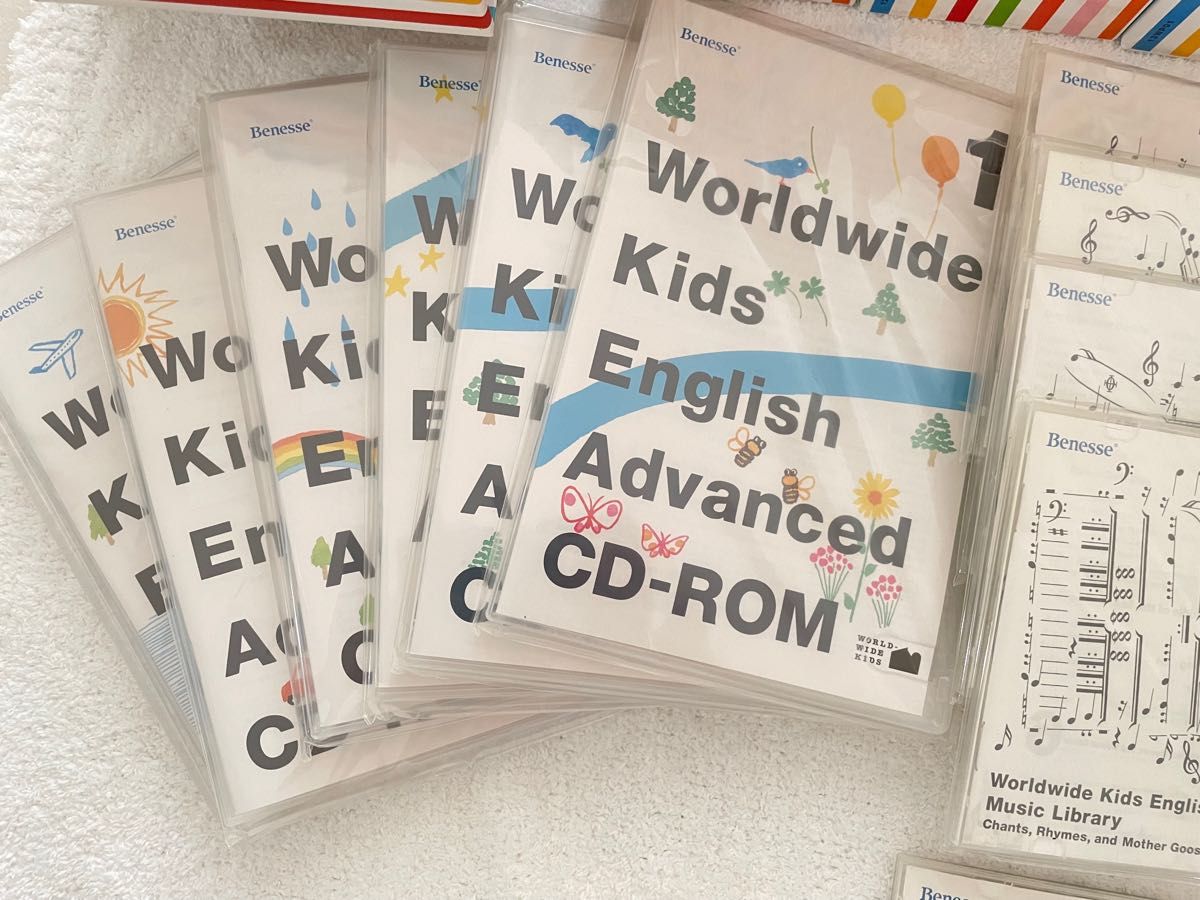 ベネッセ ワールドワイドキッズ DVDとCDセット WORLD WIDE KIDS