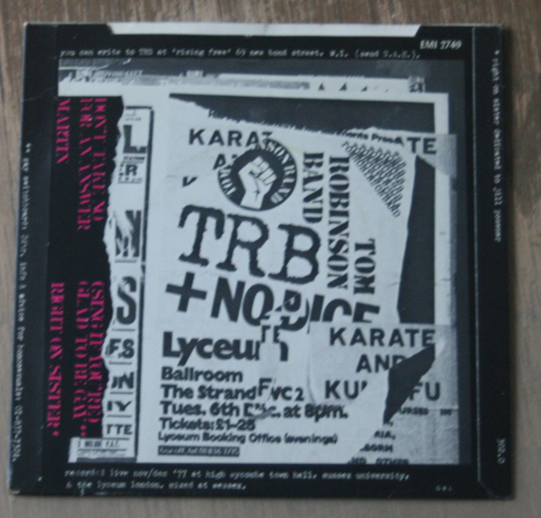 Tom Robinson Band - Rising Free.... / UK 1978 EP / Punk, パンク_画像2