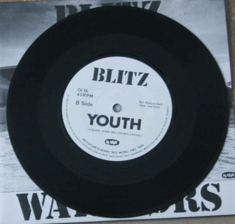 BLITZ - Warriors/Youth / UKo Rige EP / Oi, Punk, Hardcore