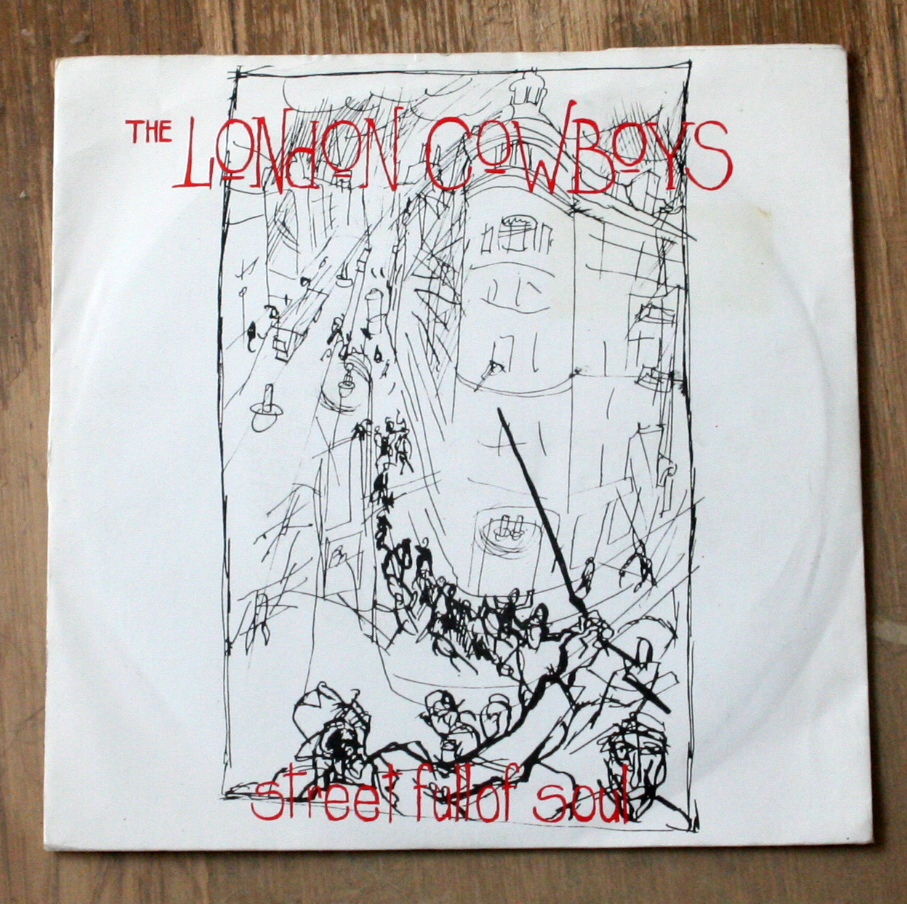 The London Cowboys - Let's Get Crazy/Street Full Of Soul / EP / ロンドン・カウボーイズ, Glen Matlock, Tony James, Punk _画像1